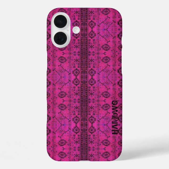 HAMbWG Cell Phone Cover - India Ink Design (Back)
