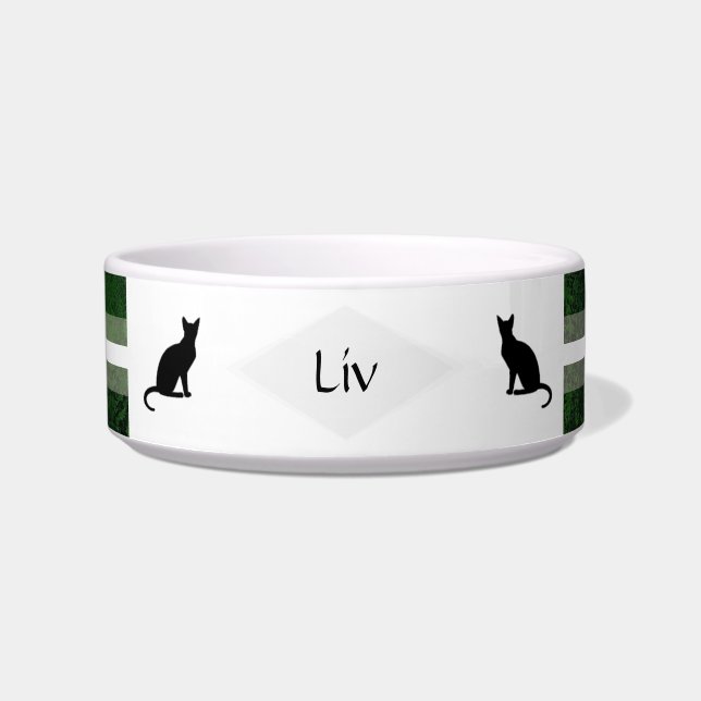 HAMbWG Ceramic Pet Bowl - Red (Front)