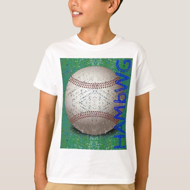 HAMbWG - Children's  T Shirt - Baseball (Front)