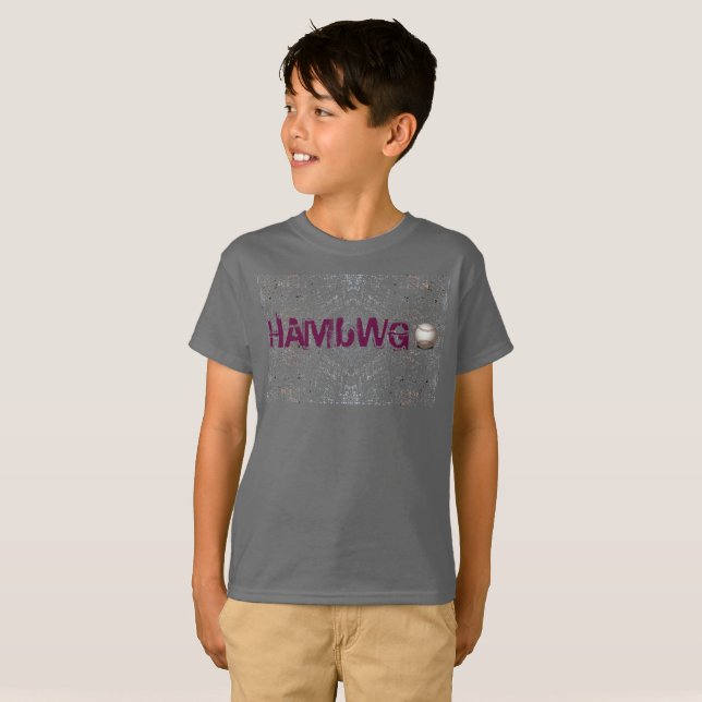 HAMbWG - Children's  T Shirt -Scratch Design (Front Full)