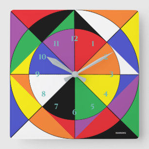 HAMbWG Colour Wheel  - Wall Clock