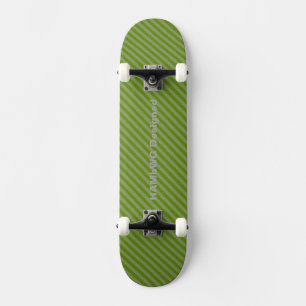 HAMbWG Designed Skateboard - Green Diagonal