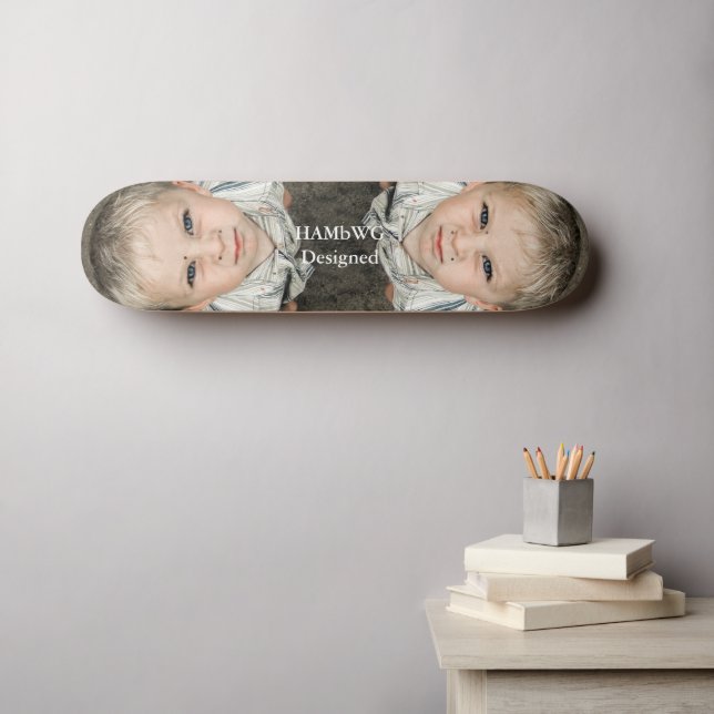 HAMbWG Designed Skateboard - Twins Perspective (Wall Art (Horz))