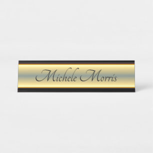 HAMbWG - Desk Name Plate - Spotlight look
