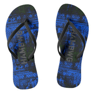 HAMbWG - Flip-Flop - Gothic Blue Jandals