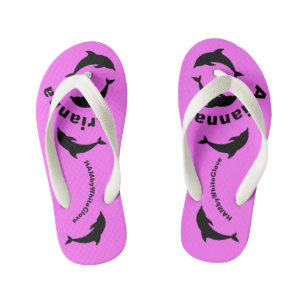 HAMbWG Flip-Flops - Dolphins Kid's Jandals