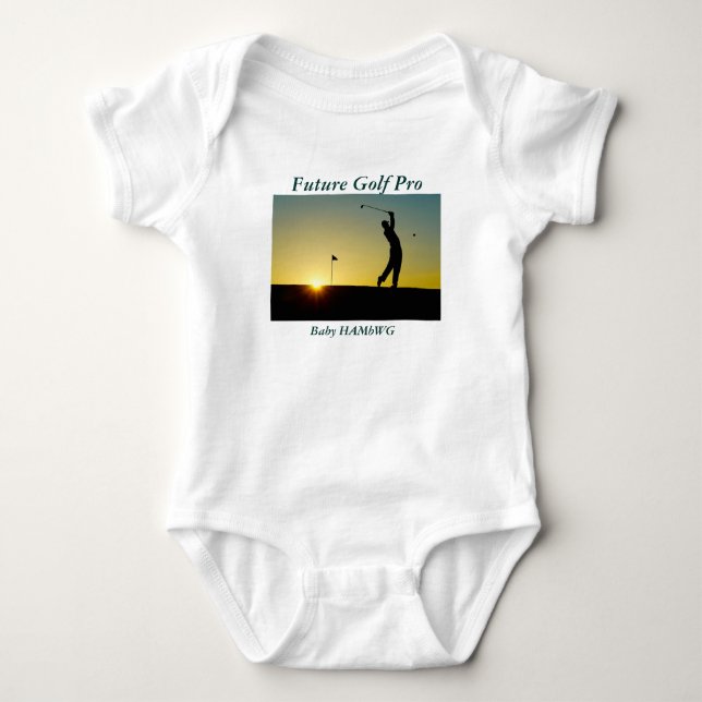HAMBWG - Future Golf Pro - T-Shirt Baby Bodysuit (Front)