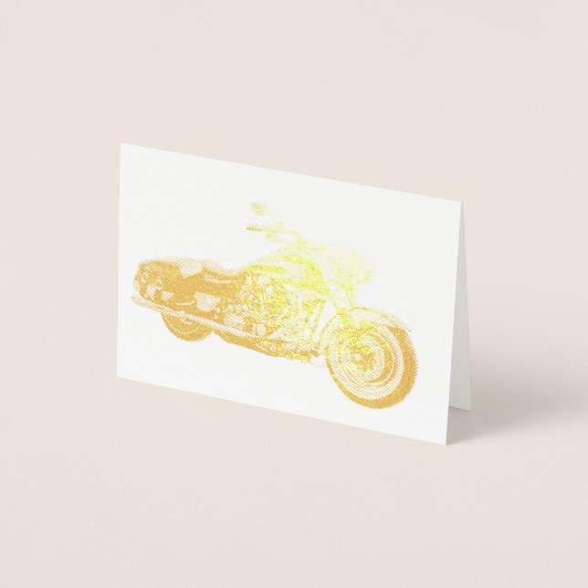 HAMbWG - Gold Foil Card - Motorcycle (Front)