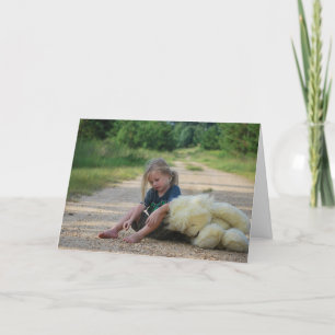 HAMbWG  Greeting Card - Never give up