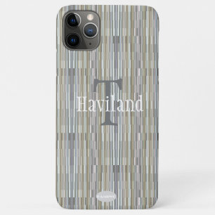 HAMbWG Grey Gold Gradient Monogram Case-Mate iPhone Case