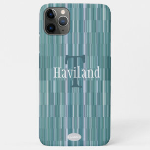 HAMbWG Light Teal Gradient Monogram Case-Mate iPhone Case