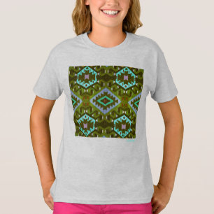 HAMbWG - Long Sleeve T-Shirt - Green Hipster