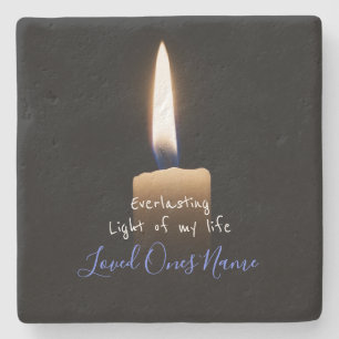HAMbWG - Memorial Candle Stone Coaster