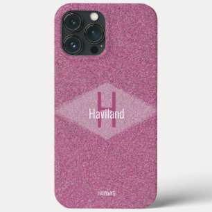 HAMbWG Monogram Mottled  Design iPhone 13 Pro Max Case