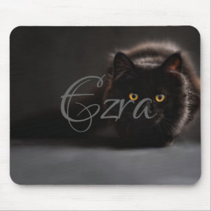 HAMbWG - Mouse Pad - Black Cat