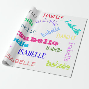 HAMbWG Name Wrapping Paper