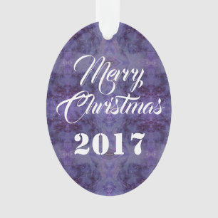 HAMbWG - Oval Ornament - Amethyst