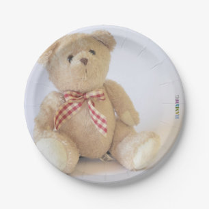 HAMbWG - Paper Goods - Teddy Bear Plate