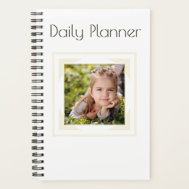 HAMbWG - Photo Daily Planner - Any Colour (Front)