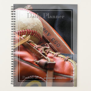 HAMbWG - Photo Daily Planner - Baseball Theme