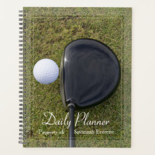 HAMbWG - Photo Daily Planner - Golf Club & Ball