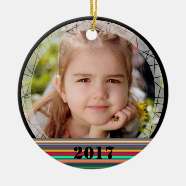 HAMbWG - Round Ornament - Neon (Front)