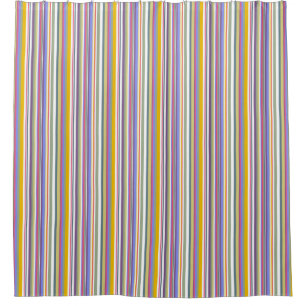 HAMbWG - Shower Curtain - Multi Colour Bright Mute