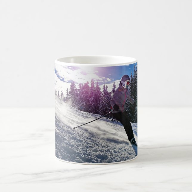 HAMbWG - Skiier Coffee Mug (Center)