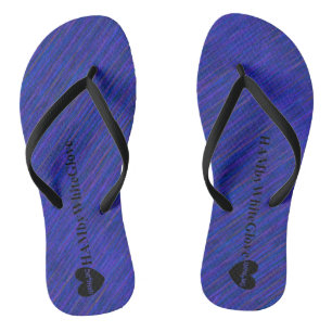 HAMbWG - Slim Strap - Flip-Flop - Royal Blue Mix Jandals