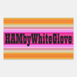 HAMbWG - Sticker - Pink Sunset Logo