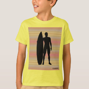 HAMbWG -  T Shirt -  Pale Gradients Surfer