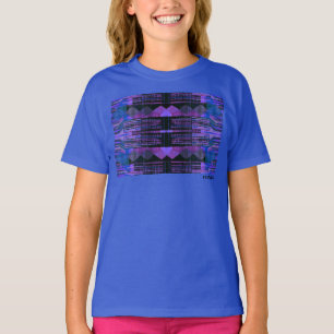 HAMbWG -    T Shirt - Purple Blues