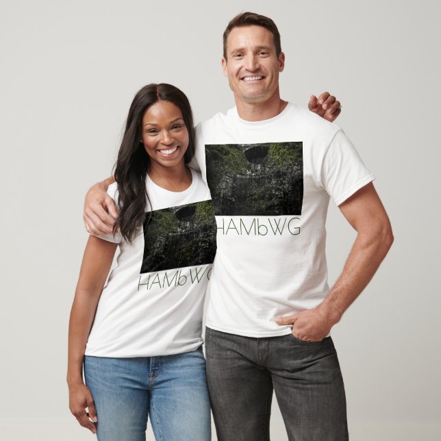HAMbWG - T-Shirt - Waterfall 1920 010417 958A (Unisex)