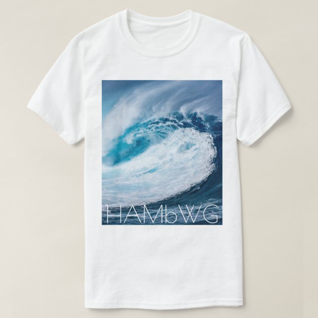 HAMbWG - T-Shirt - Wave (Design Front)