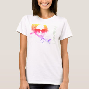 HAMbWG - T-Shirts - HAMbWG B W Face w Logo 4