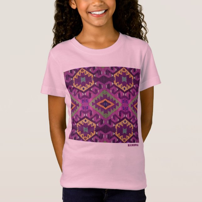 HAMbWG - T-Shirt's  - Violet Hipster T-Shirt (Front)