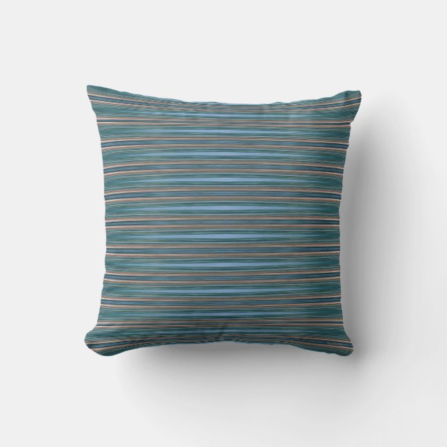 HAMbWG - Throw Pillow 16" x 16" - Ocean Floor (Front)