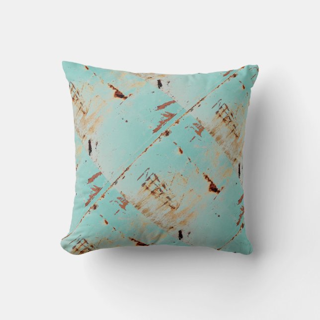 HAMbWG - Throw Pillow - Faded Aqua (Front)