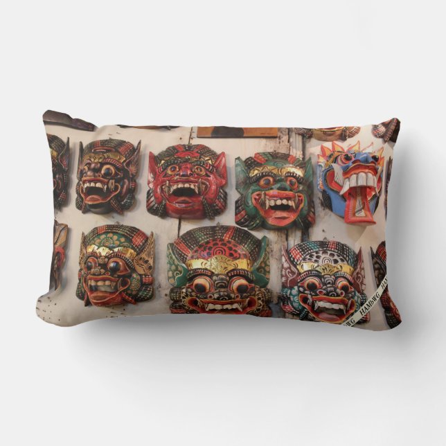 HAMbWG - Throw Pillows - Scary Masks (Front)