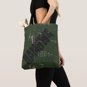 HAMbWG - Tote Bag - Black/Leaf Green Reverse