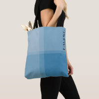 HAMbWG Tote Bag - Blue Plaid