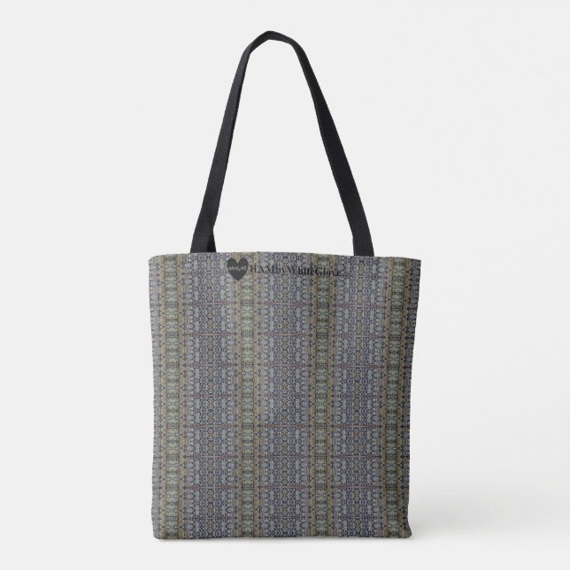 HAMbWG - Tote Bag - Boho Inspired Print (Back)