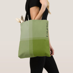 HAMbWG Tote Bag - Green Plaid