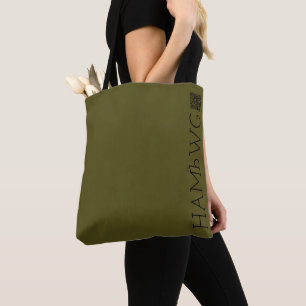 HAMbWG - Tote Bag - Olive Logo QR