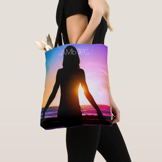 HAMbWG - Tote Bag -  Silhouete (Close Up)