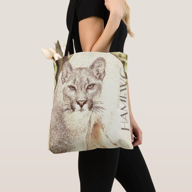 HAMbWG - Tote Bags - Cougar (Close Up)