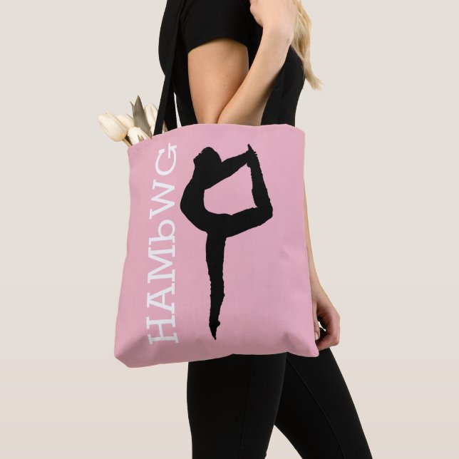 HAMbWG tote bags - Dancer Design (Close Up)