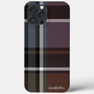 HAMbWG  Tough Xtreme Phone Case -  Soft Rust Plaid