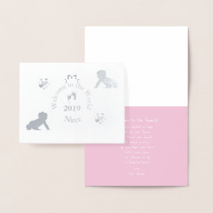 HAMbWG - Welcome to the world - Niece Foil Card