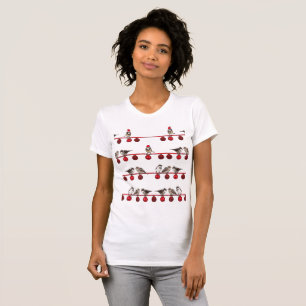 HAMbWG  White T -Shirt - Sparrows T-Shirt